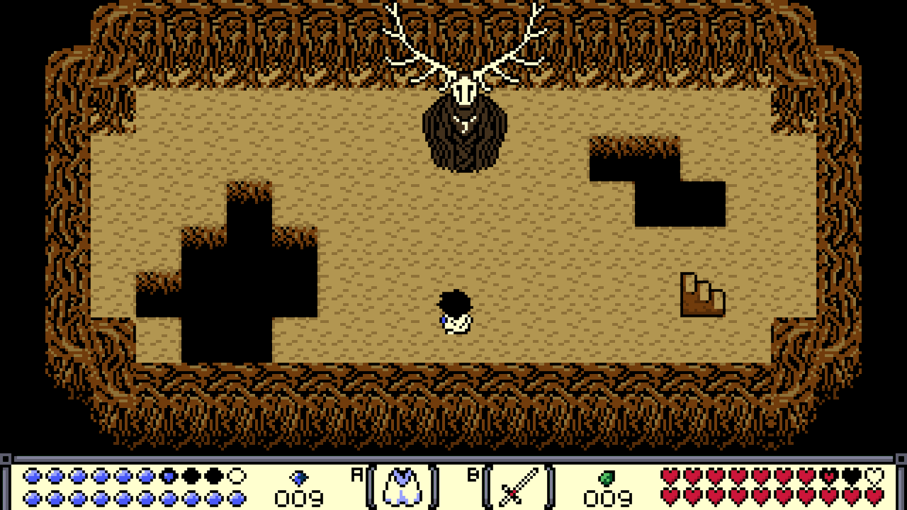 Boss mockup number two! This guy’s got a number of surprises up his sleeves/cloak-thing, but I wanted to work on a distinctive walk first. A limp seemed appropriately creepy. Why a limp? Was he wounded? What could actually hurt such a powerful monster?