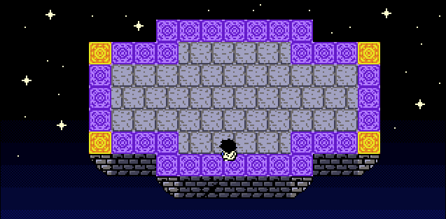 I threw together a Final Destination-style stage to showcase the combat rework. Figured you guys might want a change of scenery once in a while! :) While this location probably won’t be in the final game (though I won’t say no outright), it gave me the chance to work on a couple different sky backgrounds, as well as use some tiles that had been sitting in my tilesheet for a while.  Combat is coming veeeeery soon. :D
