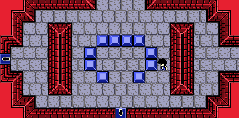 Block pushing is now past prototype and you can actually do it in the game! Woohoo! Aaaaaaand some new dungeon tiles!