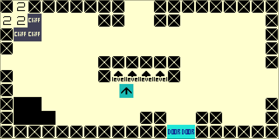 Some pits drop you down to lower floors! (Don’t worry, they’ll have different sprites so you can distinguish which are which).<br>  Also including some new circle transitions I whipped up, and dust clouds (which are admittedly obscured by the temporary player sprite…)!