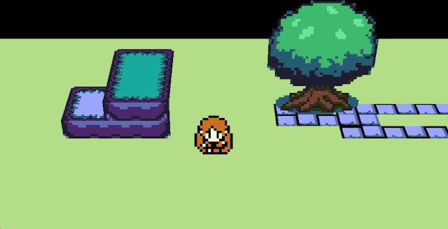 The Diorama 2D/3D engine running in GameMaker